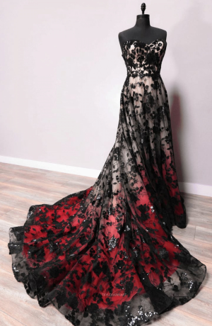 весільна сукня у тхніці "омбре"