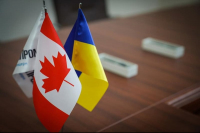 Подписание соглашения между Канадой и Украиной