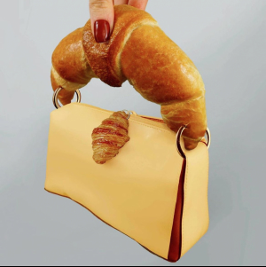 художниця створює речі з продуктів харчування 