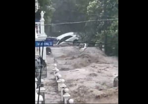 последствия непогоды в Ялте