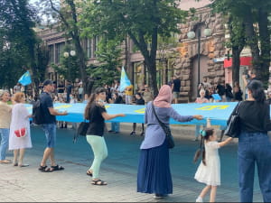 День крымскотатарского флага в Киеве