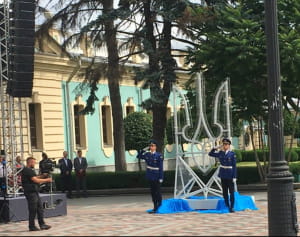 открытие памятного знака