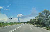 Взрыв в Румынии