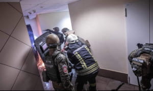 Затримання голосіївського стілка в Києві