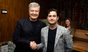Порошенко и Ахтем Сеитаблаев 