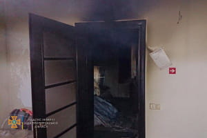 Пожар в доме престарелых