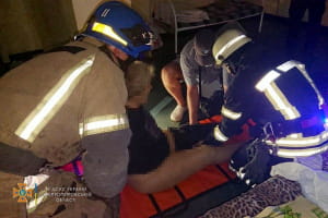Пожар в доме престарелых