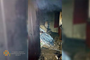 Пожар в доме престарелых