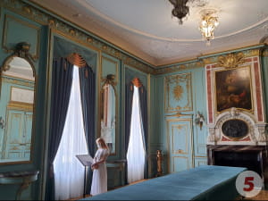 Блакитна зала в палаці Потоцьких – колишня їдальня графів