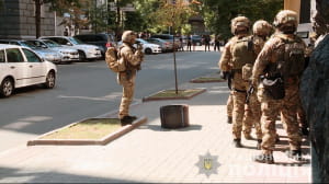 Задержание мужчины, который с гранатой захватил Кабмин