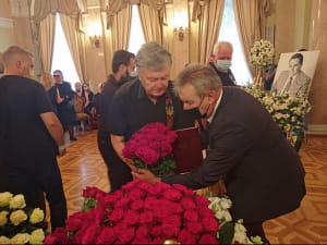 Прощание с Евгением Марчуком