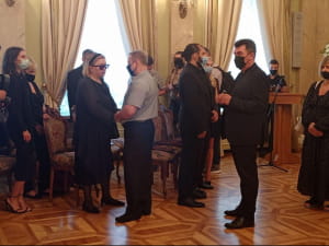 Прощание с Евгением Марчуком