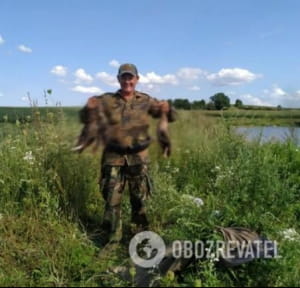Украинский депутат Стефан Машас похвастался отстрелом уток