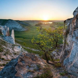 Белокузьминовские меловые скалы