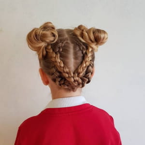 Прически для девочек