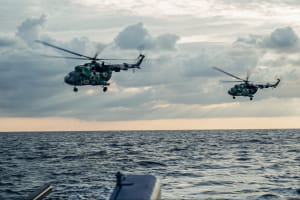 Морська компонента стратегічного командно-штабного навчання "Об'єднані зусилля-2021"