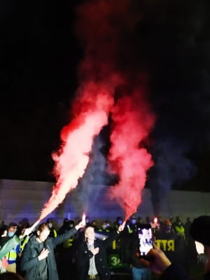 Протест під будинком Зеленського
