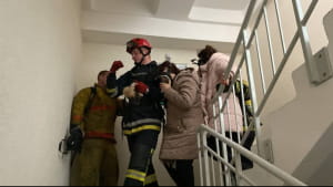 Пожар в Киеве