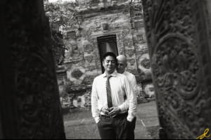 Крістофер Троган із чоловіком