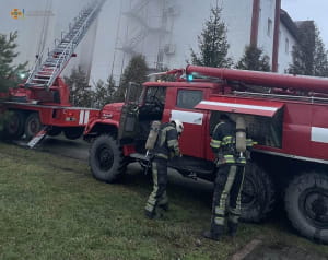 Пожар в Киевской области