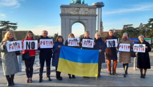 Акция "Скажи Путину нет"