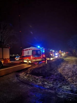 В Польше украинский автобус попал в ДТП