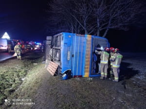 В Польше украинский автобус попал в ДТП