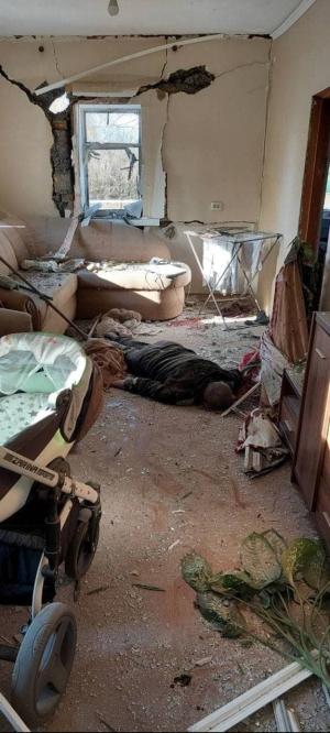 Обстріл сіл під Черніговом з "Градів"