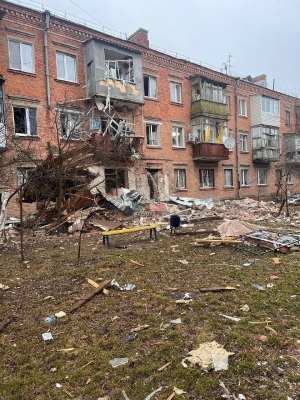 обстріляний Харків