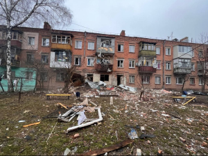 Обстріляний Харків