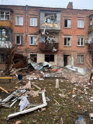 обстріляний Харків