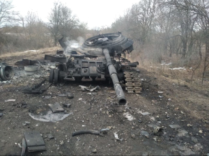 Уничтоженная техника российских военных
