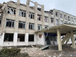 Обстрел лицея в Житомире