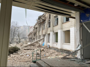 Обстрел лицея в Житомире