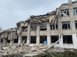 Обстрел лицея в Житомире