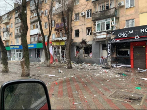 Мариуполь, последствия атаки оккупантов