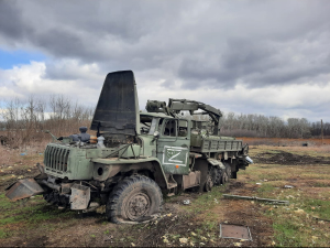 Знищена техніка рашистів