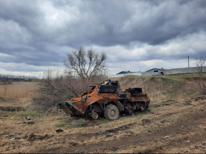 Знищена техніка рашистів