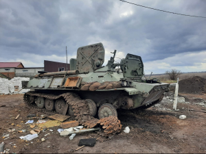 Знищена техніка рашистів