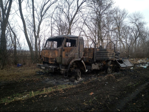 Знищена техніка рашистів