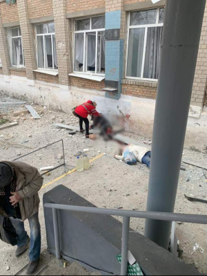 Обстрел в Угледаре