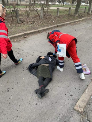 Обстрел в Угледаре