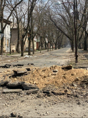 Наслідки обстрілу на Луганщині