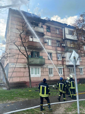 Наслідки обстрілу на Луганщині