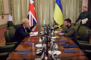 Джонсон в Києві