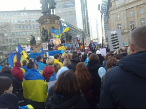 Акція протесту у Німеччині