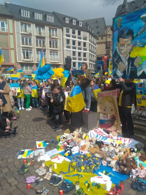 Акція протесту у Німеччині