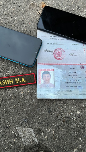 Остатки колонны российской бронетехники