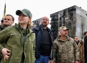 Шарль Мішель у Бородянці 