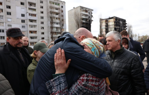 Шарль Мішель у Бородянці 